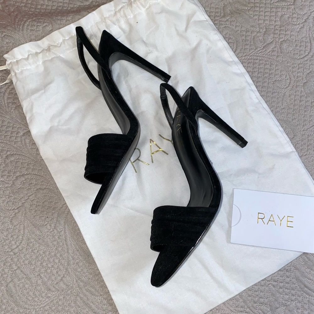 Black Raye Heels